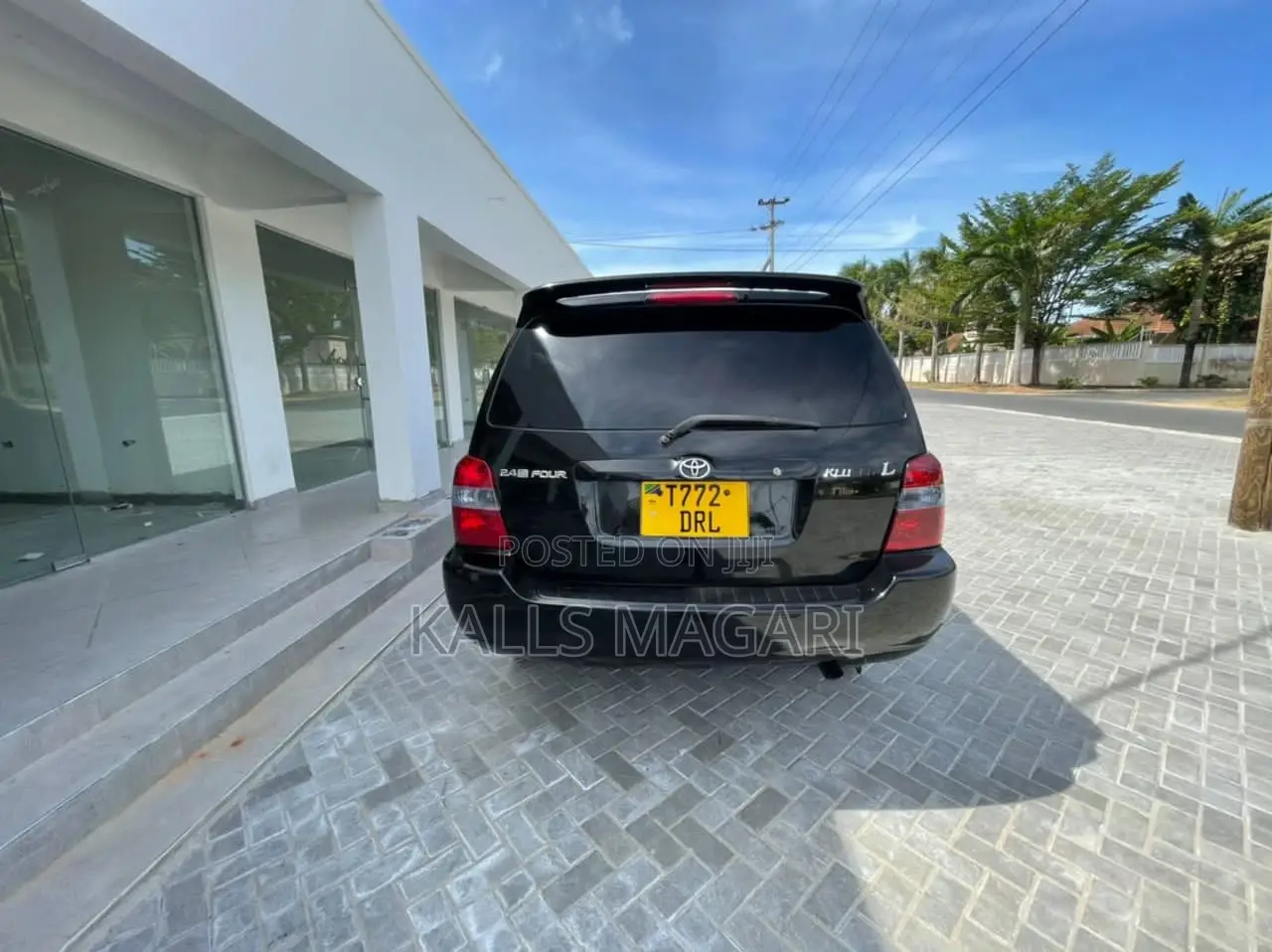 Toyota Kluger 2002 Black
