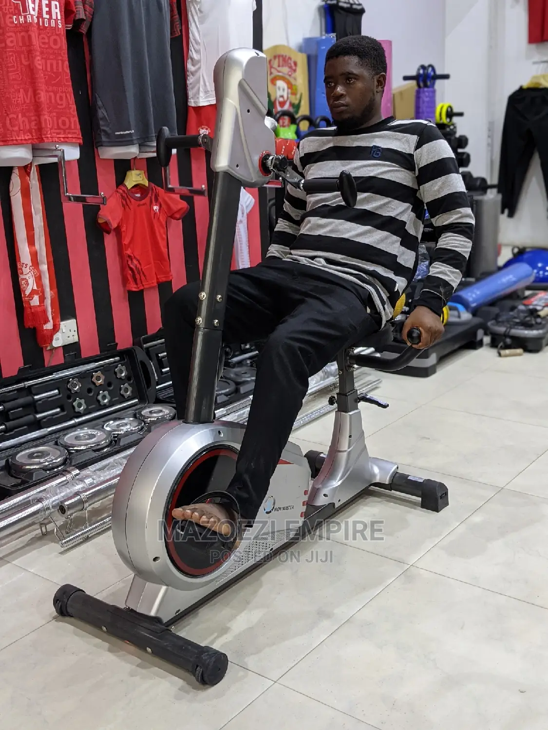 Recumbent Exercise Bike 2 in 1