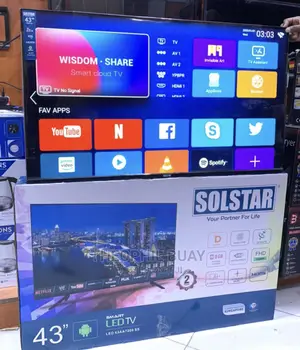 Solstar 43” Smart Tv