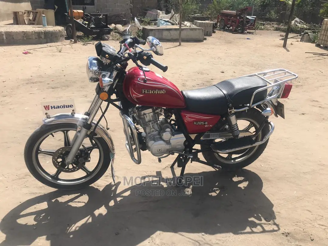 Haojue DK125 HJ125-30 2021 Red