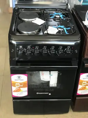 Westpoint 2 Gas Plate 2 Elect Plates 50x55cm Electric Oven