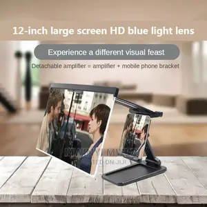 12 Inch 2in1 Mobile Phone 3D Screen Amplifier
