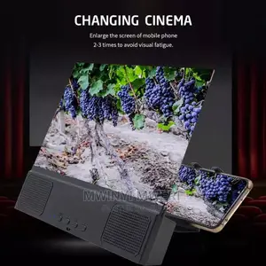 12 Inch HD 3D Screen Amplifier Folding Desktop Mobile Phone
