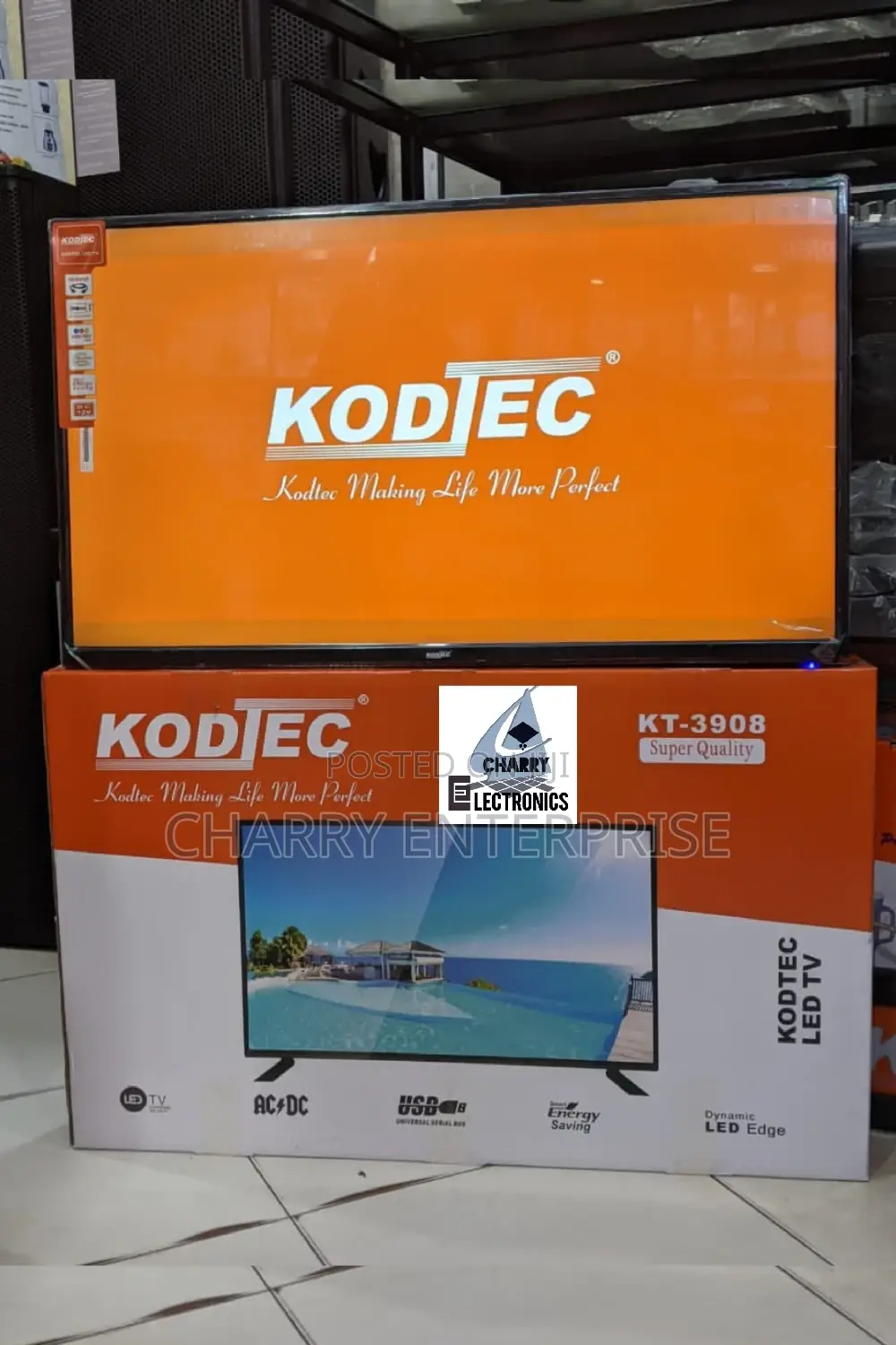 Kodtec Tv With High Quality Picture 39 Inch ,USB Port