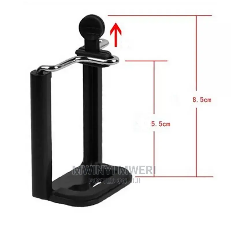 Mobile Phone Holder Clip Tripod Mount Stand