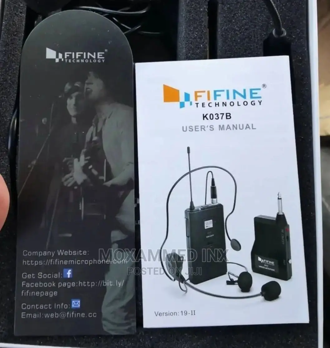 Fifine KB 037B Wireless Microphone