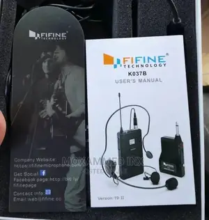 Fifine KB 037B Wireless Microphone