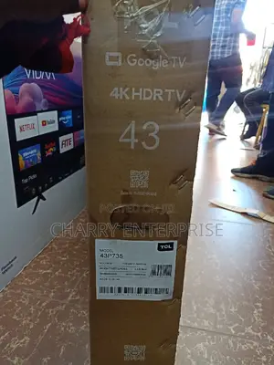 TCL Smart ÚHD Tv 
43 Inch P735