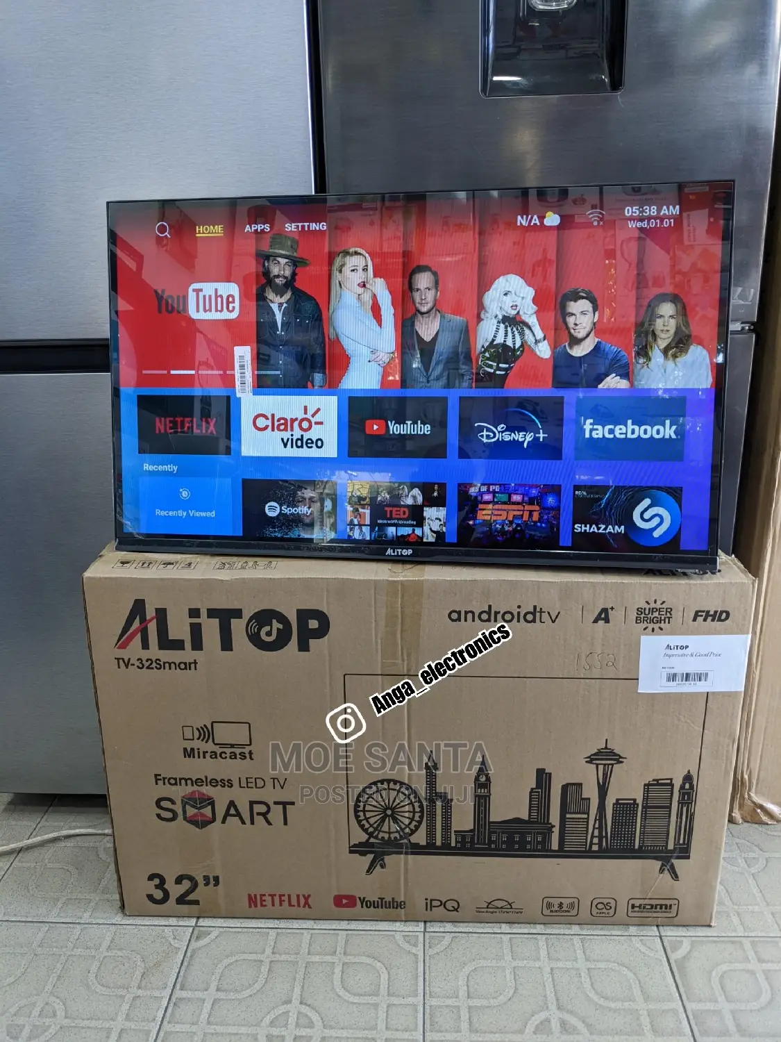 Alitop Smart Tv Android Inch 32
