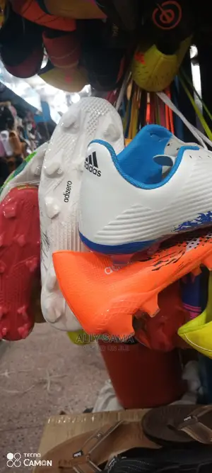 Adidas White Football Boots