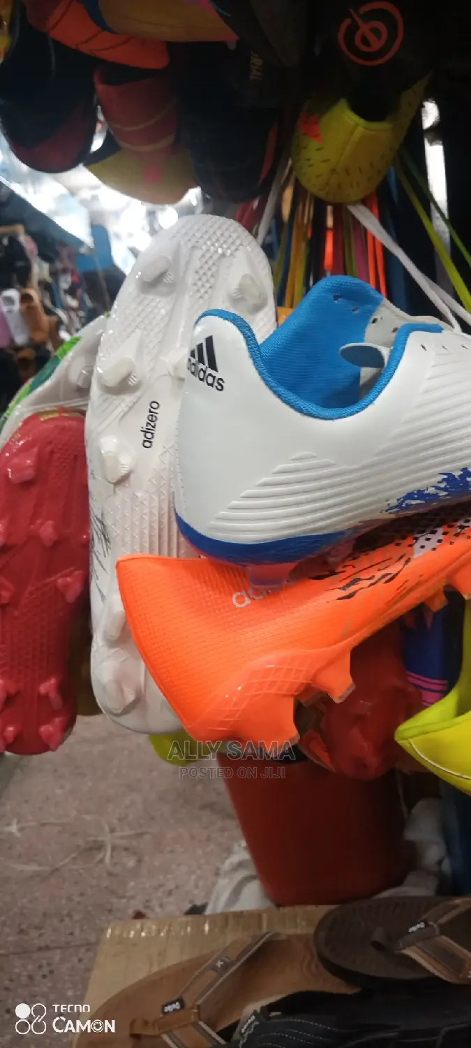 Adidas White Football Boots