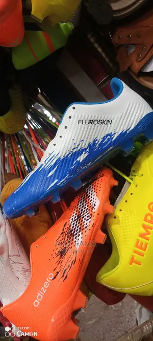 Adidas White Football Boots