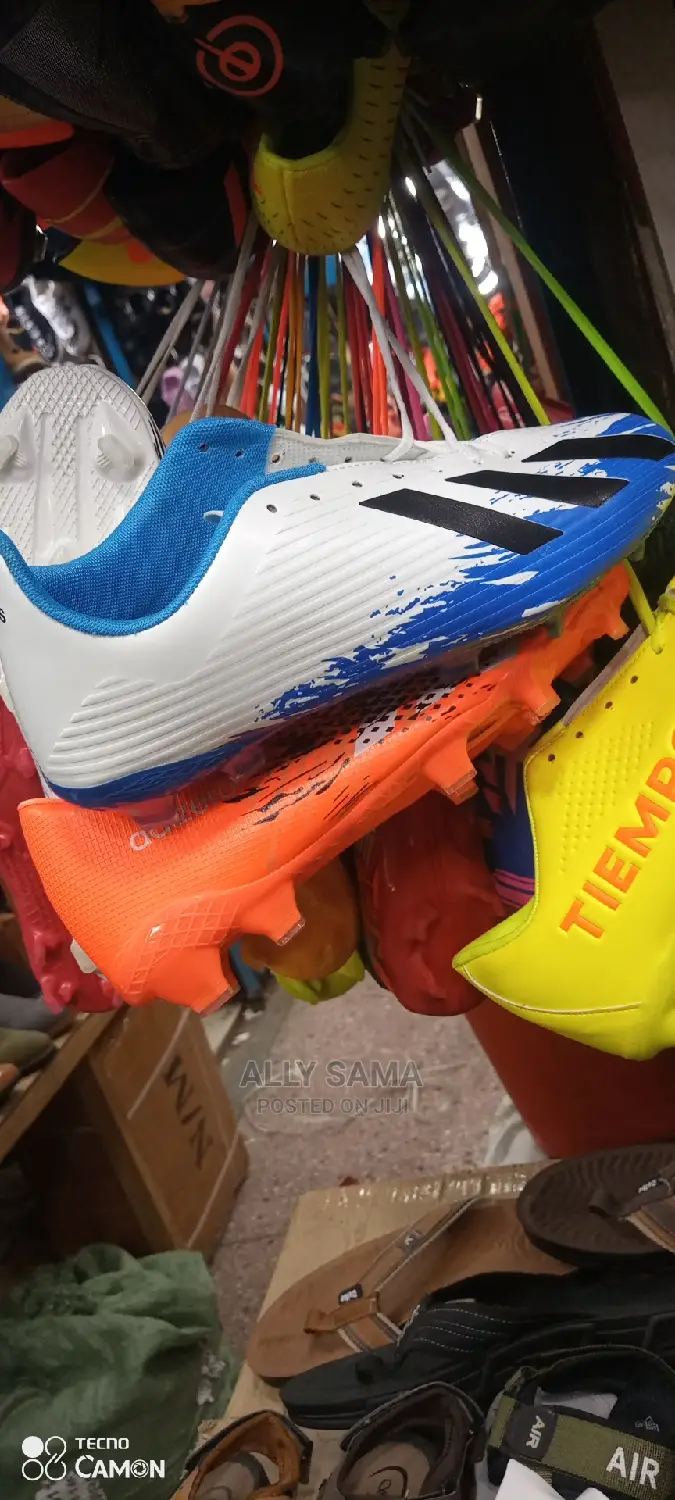 Adidas White Football Boots