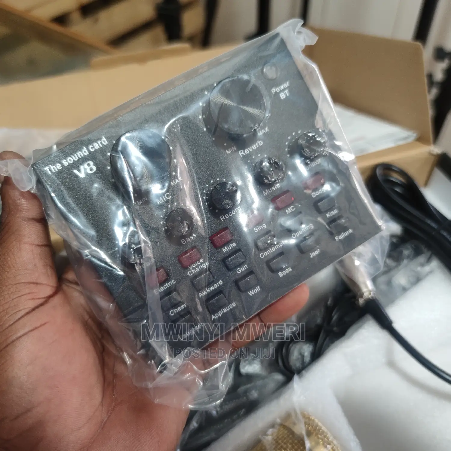Condenser Microphone Bundle, HDSNH BM-800 Mic Kit