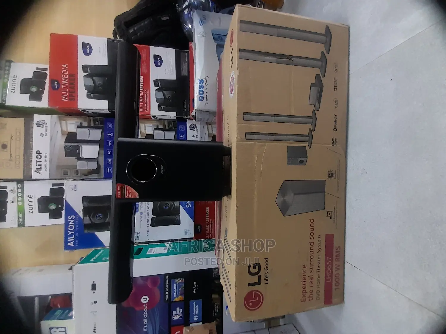 F8D 2.1ch Sound Bar With Wired Sub_woofer