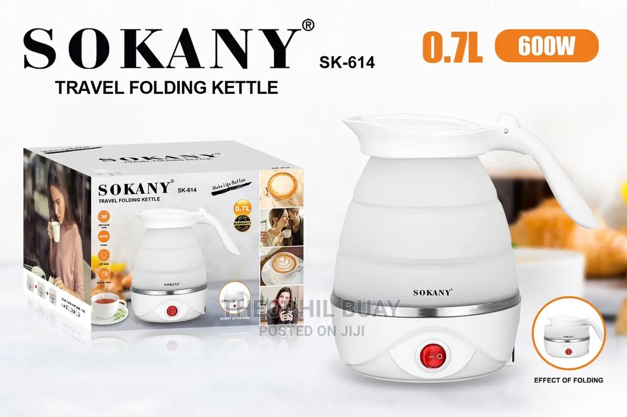 Sokany Travel Folding Kettle 0.7L