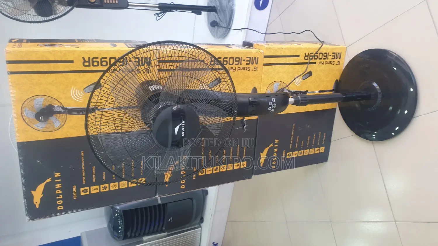 Dolphine Touch Remote Fan 16