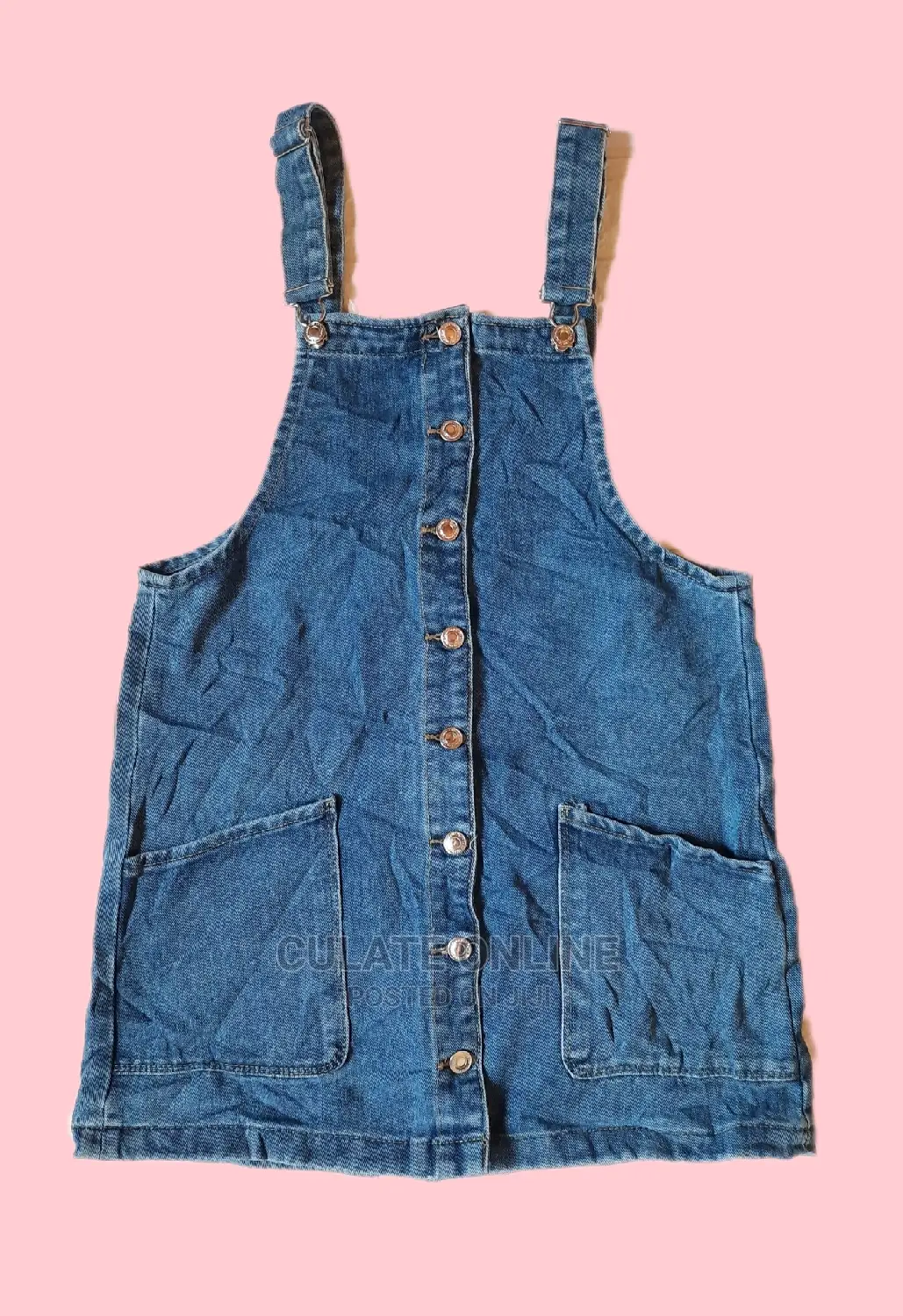 Short Thrift Denim Dresses