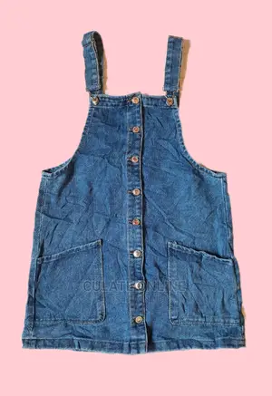 Short Thrift Denim Dresses