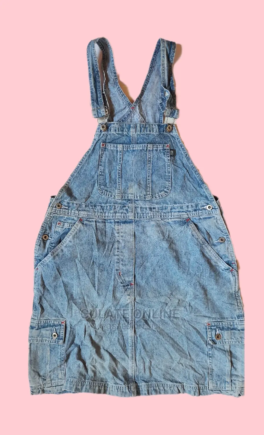 Short Thrift Denim Dresses