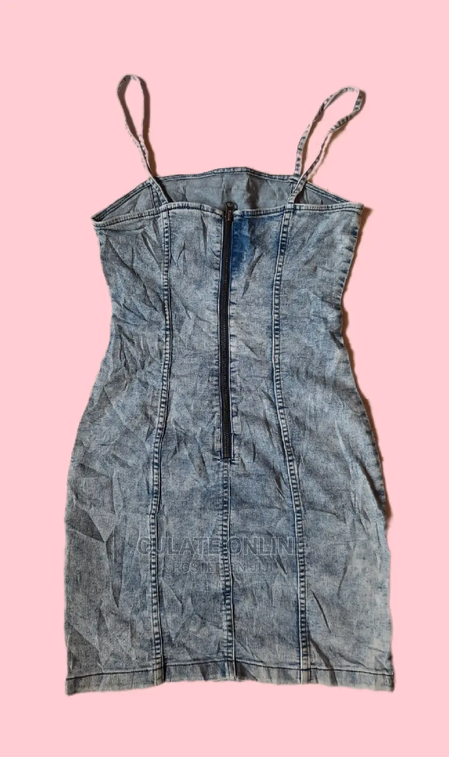Short Thrift Denim Dresses