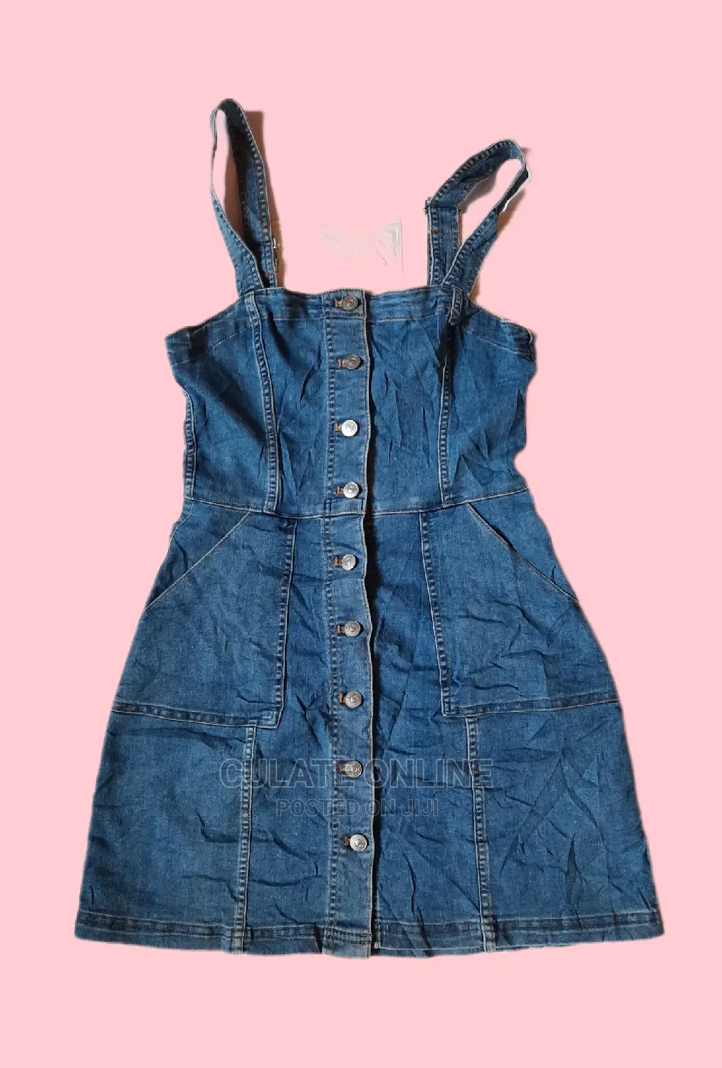 Short Thrift Denim Dresses