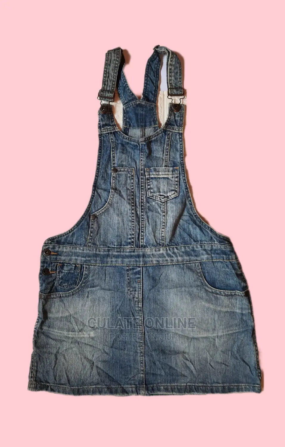 Short Thrift Denim Dresses