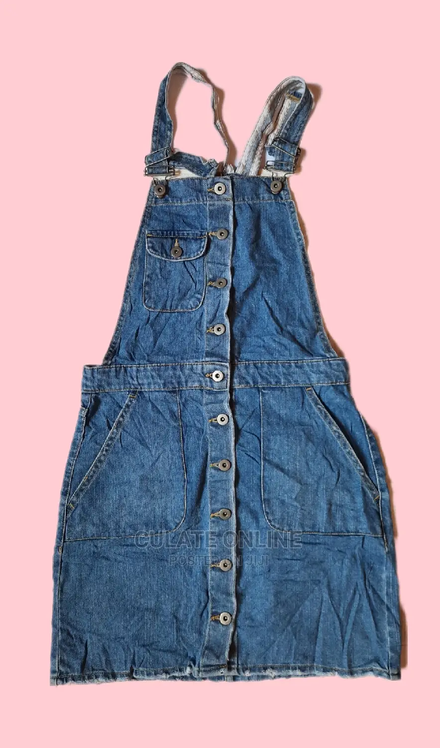 Short Thrift Denim Dresses