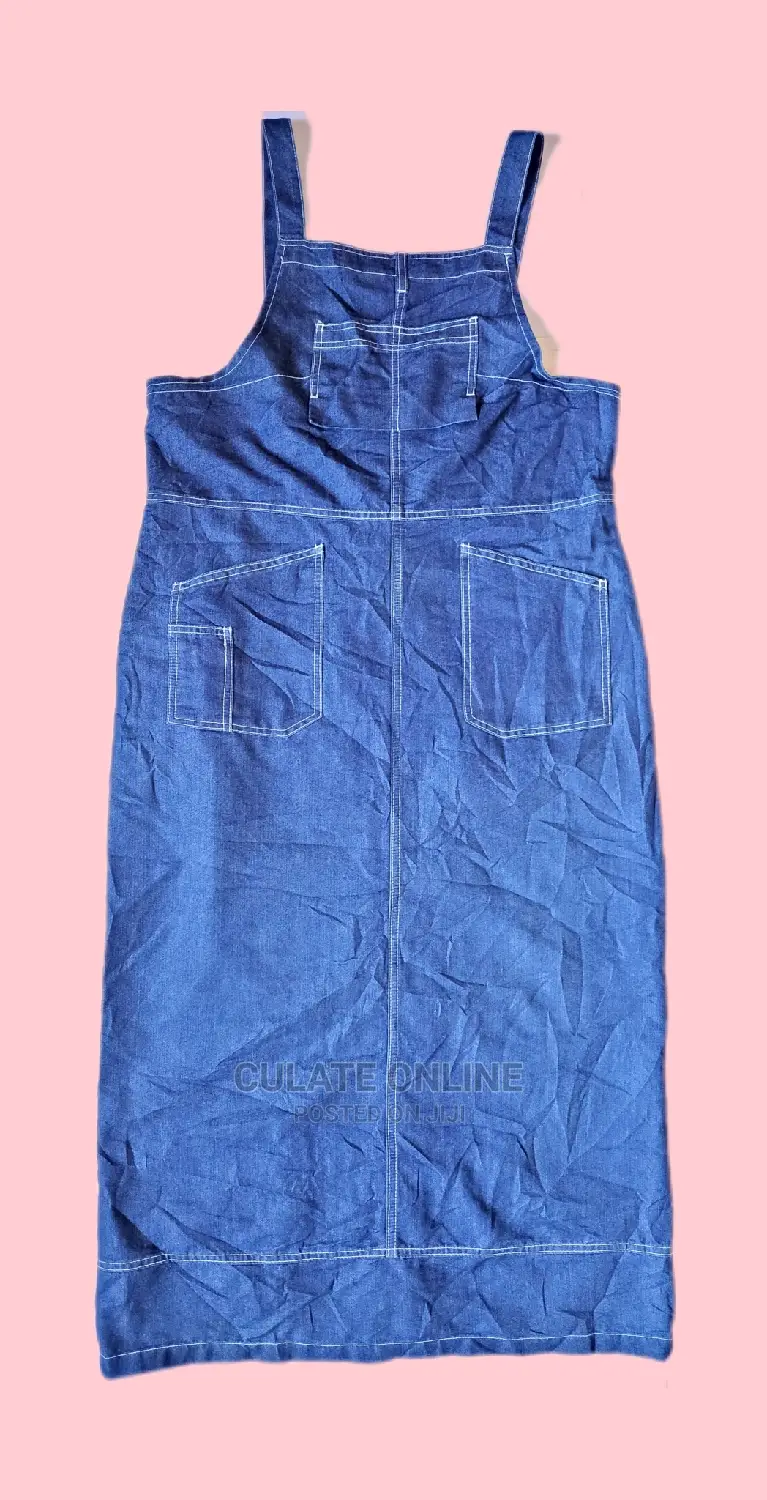 Long Thrift Denim Dresses