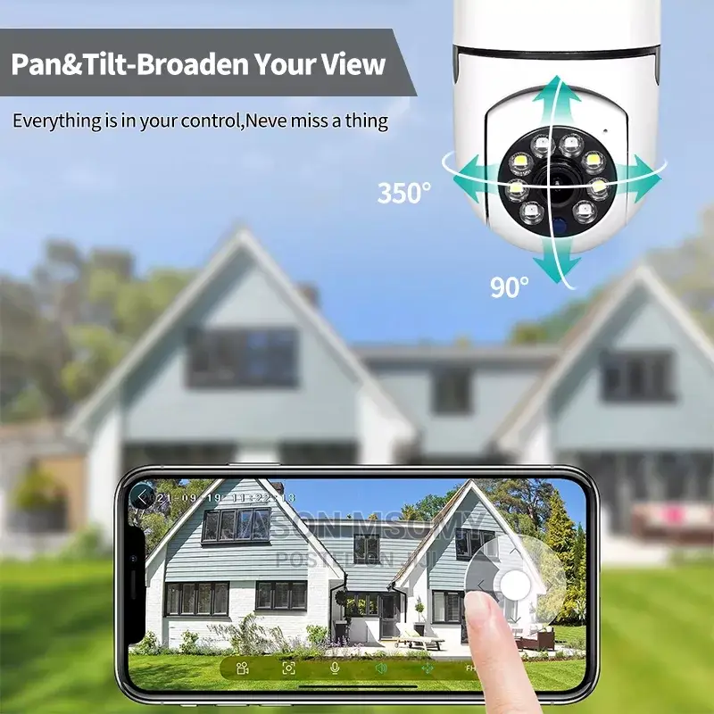 Bulb Surveillance Camera