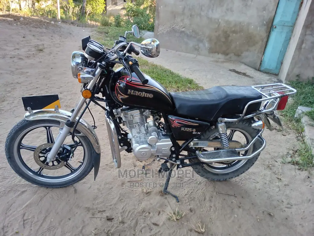 Haojue DK125 HJ125-30 2022 Black