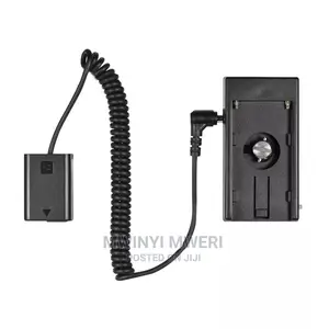Battery Adapter Mount Plate Power Supply NP-F970 to NP-FW50