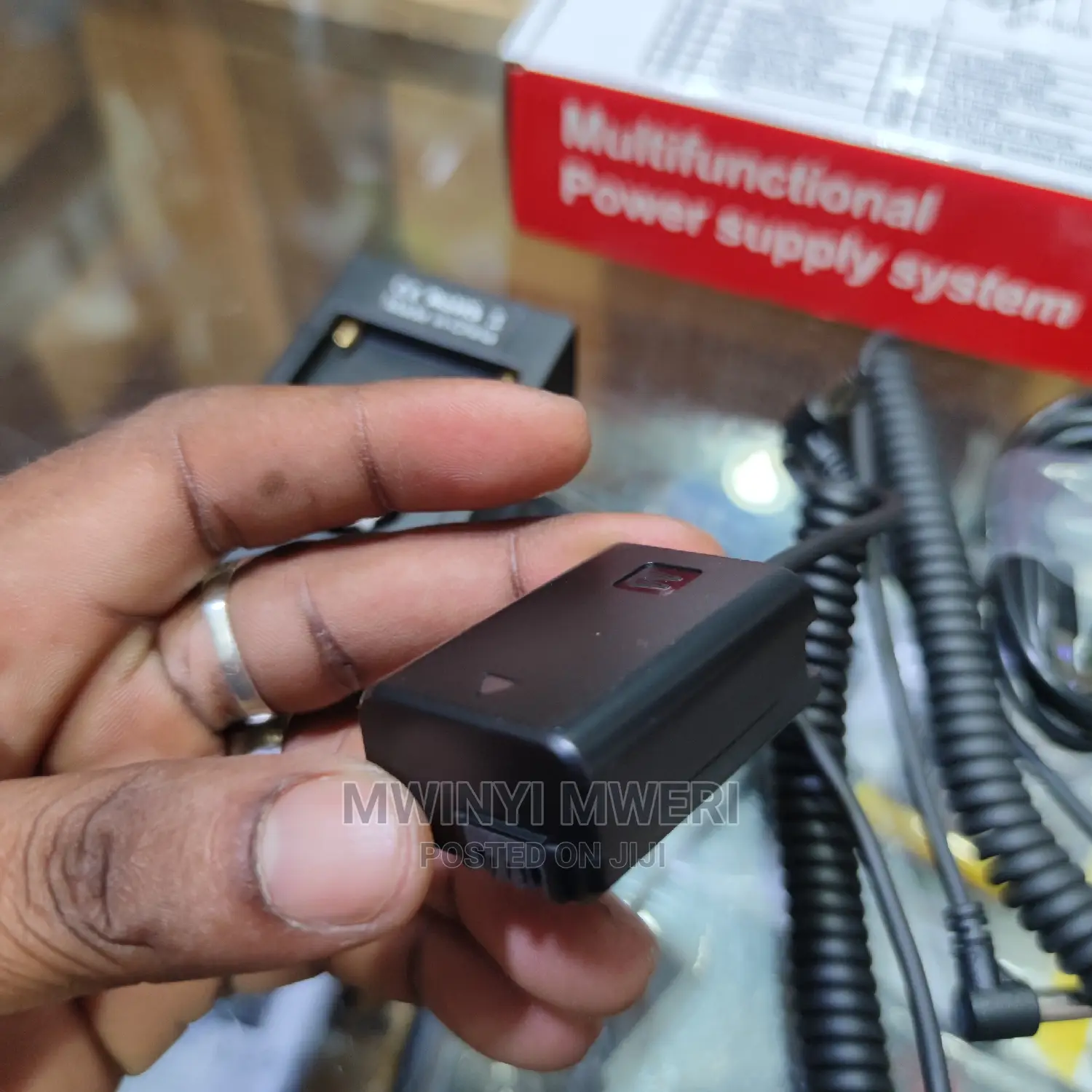 Battery Adapter Mount Plate Power Supply NP-F970 to NP-FW50