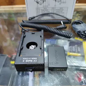Dummy Battery Mount Plate Power Supply NP-F970 to LP-E17
