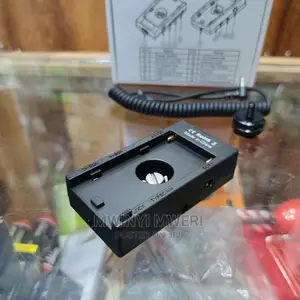 Battery Adapter Mount Plate Power Supply NP-F970 to LP-E6