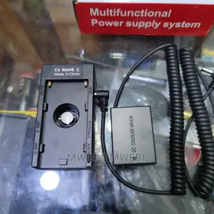 LP-E8 Dummy Battery DR-E8 With NP-F970 Plate for Canon