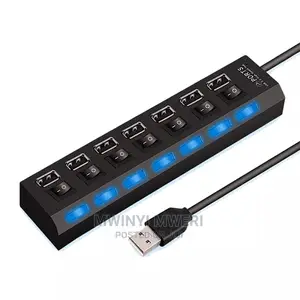 PORTS Switch Extension Hub 7-Port USB2.0 Hub