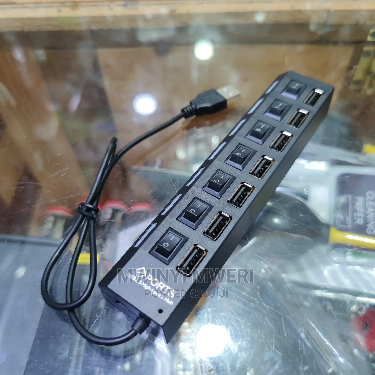 PORTS Switch Extension Hub 7-Port USB2.0 Hub
