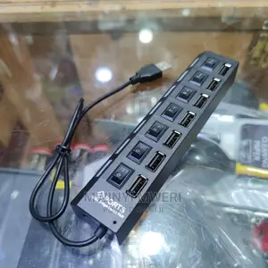 PORTS Switch Extension Hub 7-Port USB2.0 Hub