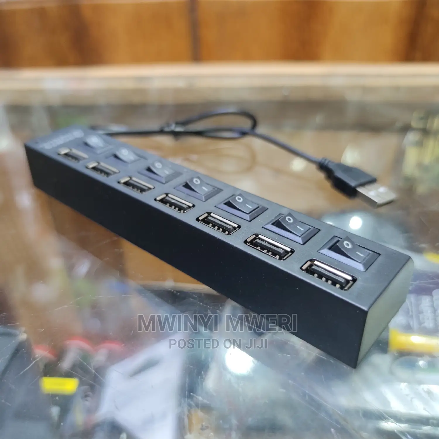 PORTS Switch Extension Hub 7-Port USB2.0 Hub