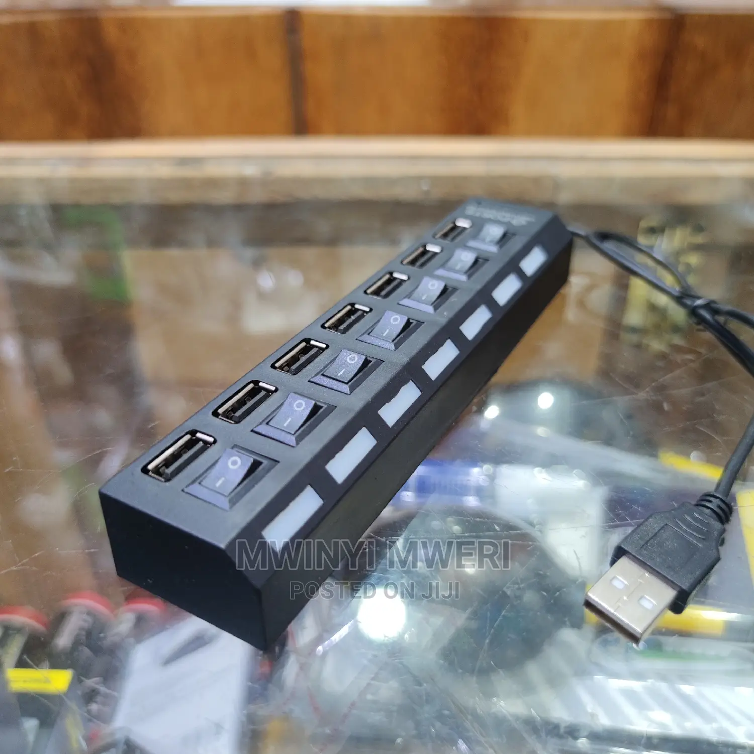 PORTS Switch Extension Hub 7-Port USB2.0 Hub