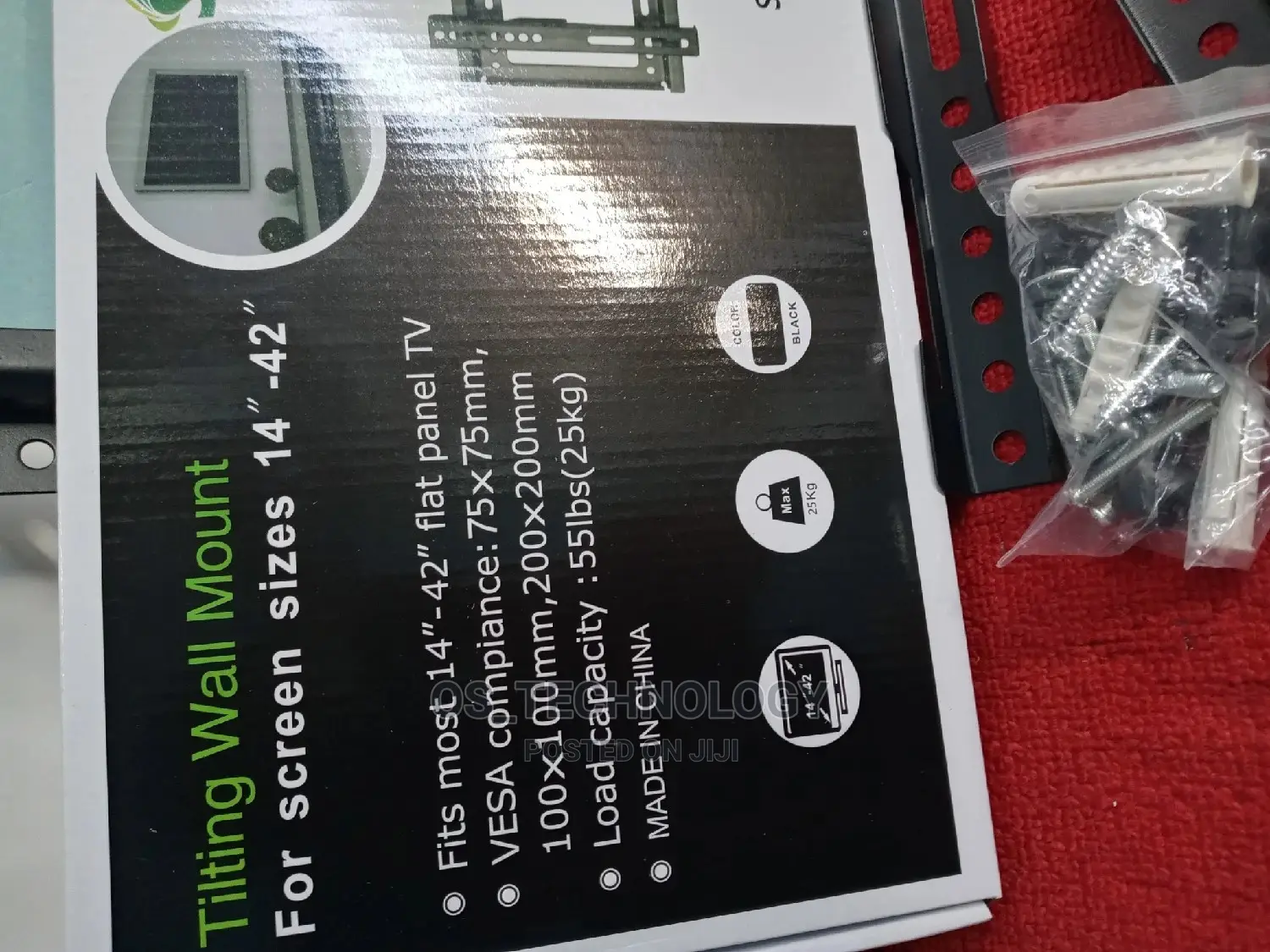Tv Bracket Inafunga Kuanzia TV 14" Mpaka 42"