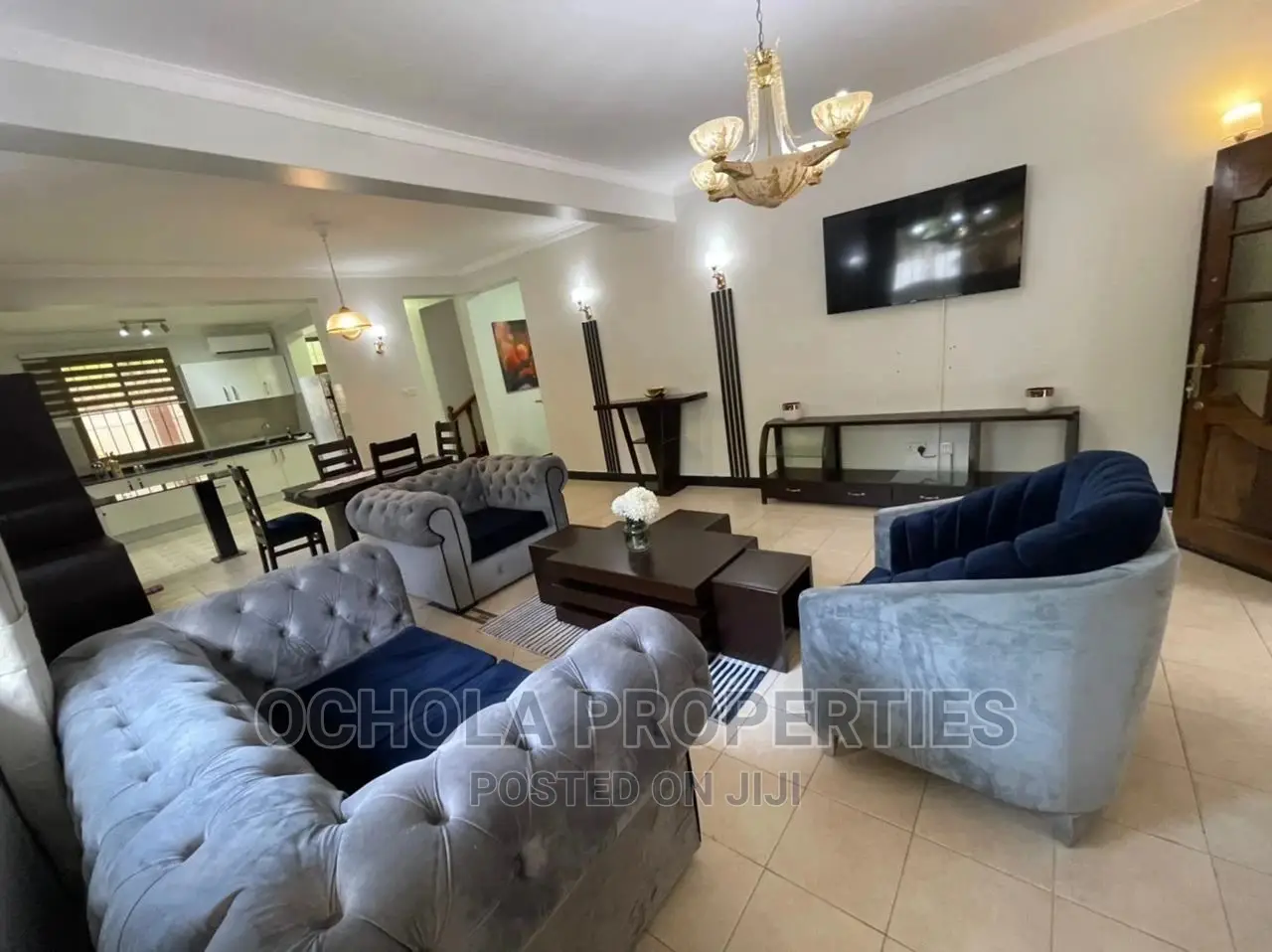 Furnished 4bdrm Apartment in Masaki for Rent