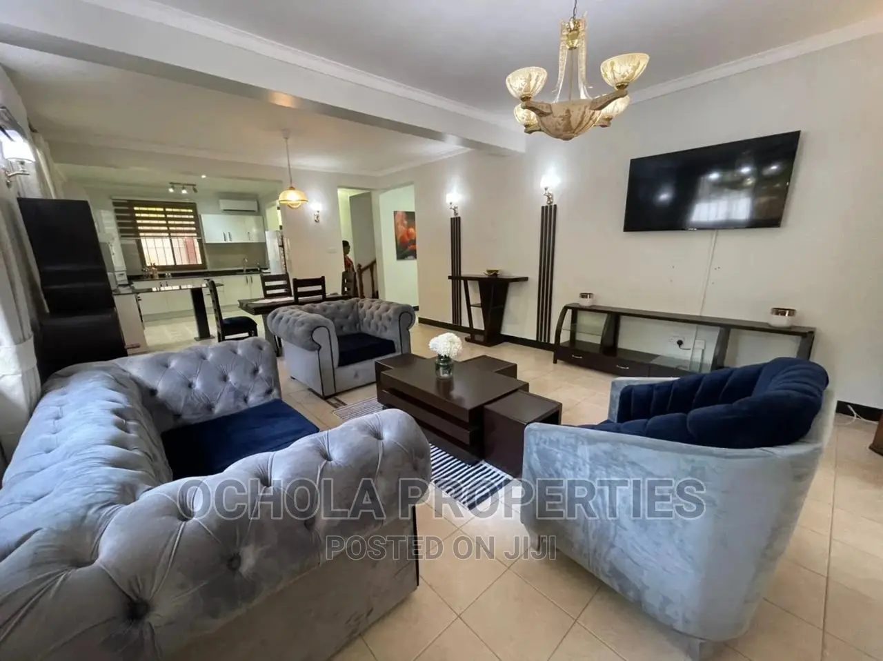 Furnished 4bdrm Apartment in Masaki for Rent