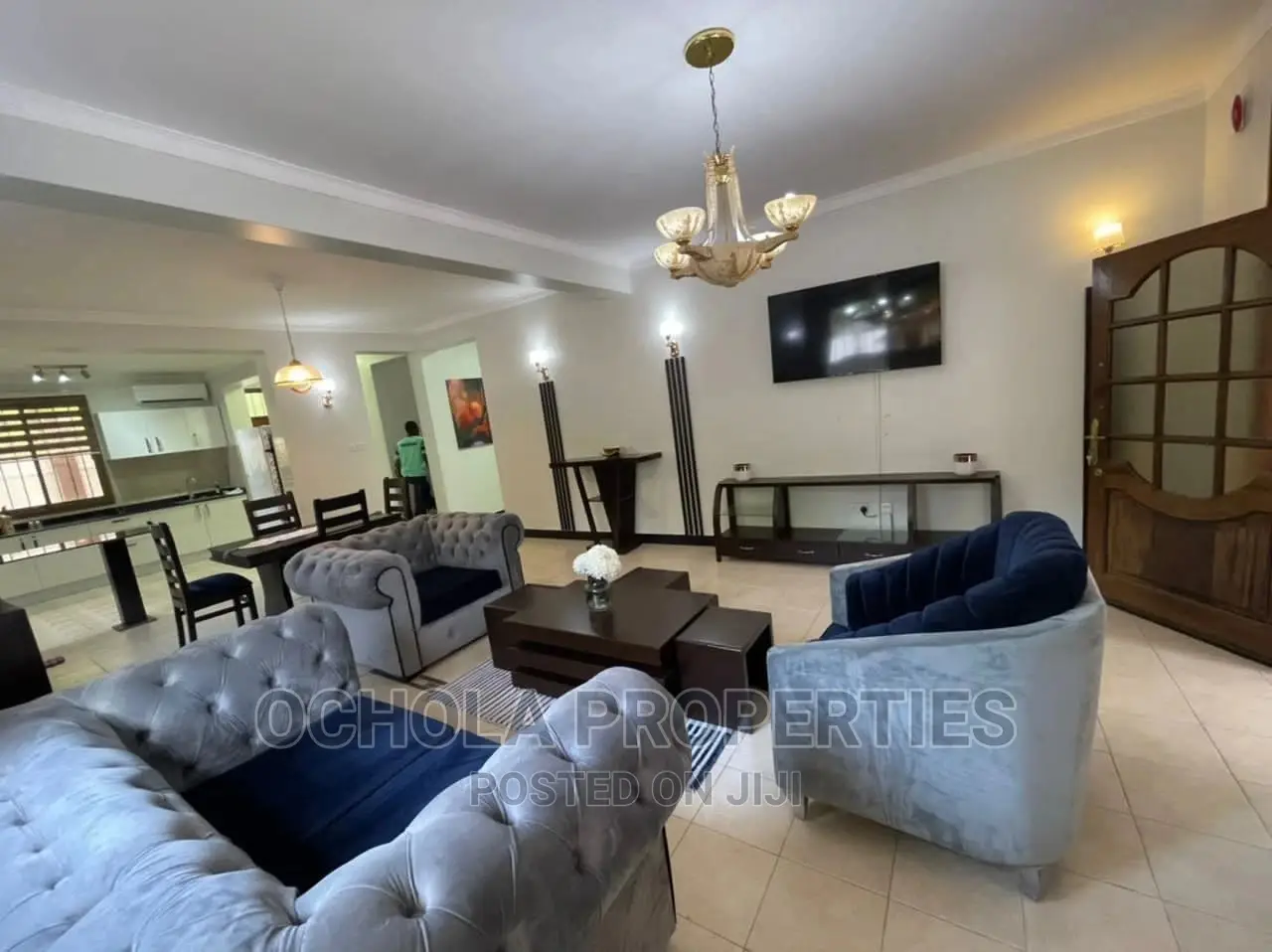 Furnished 4bdrm Apartment in Masaki for Rent