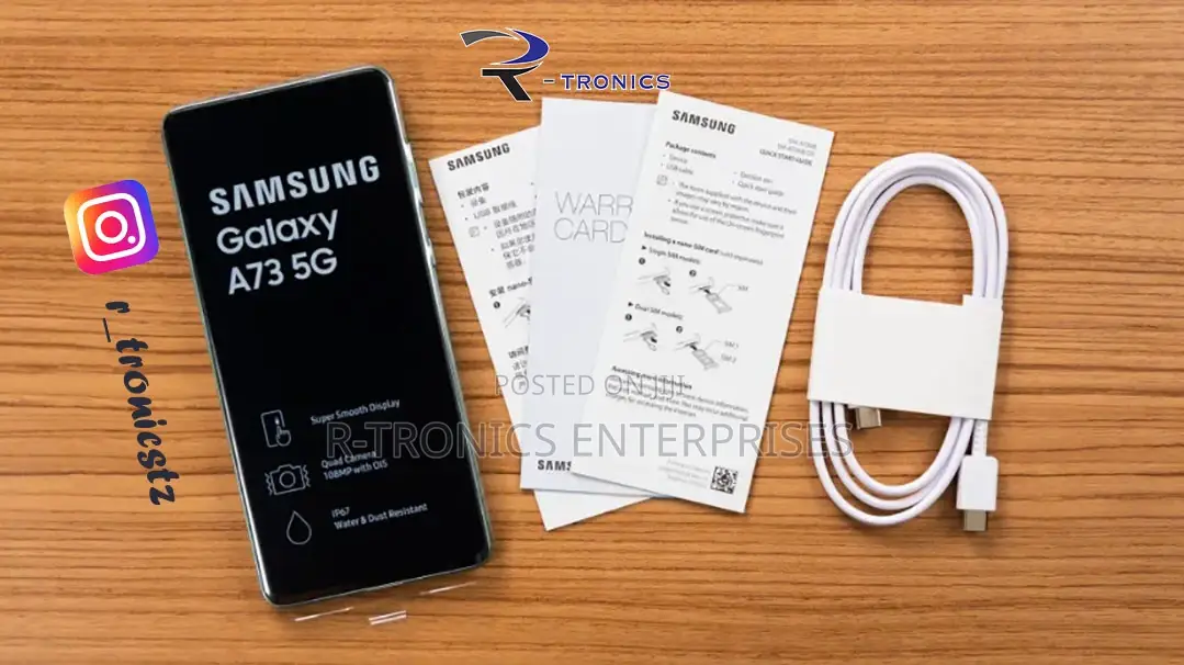 New Samsung Galaxy A73 5G 128 GB Green