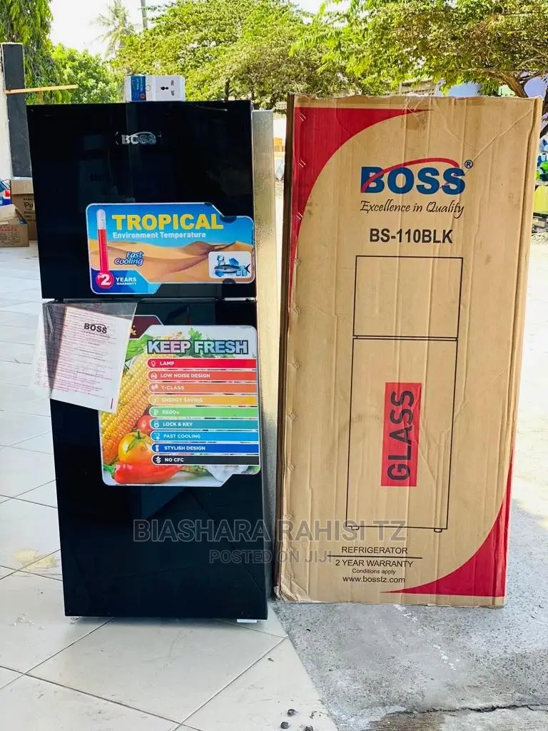 Boss Friji Full Box Slighty Used