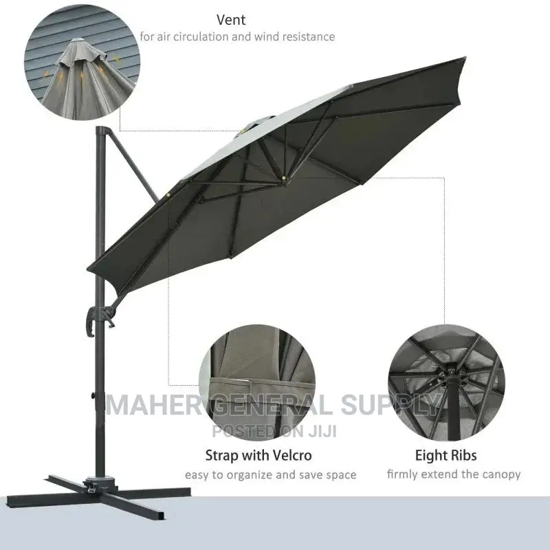 Heavy Duty Parasol Umbrella -