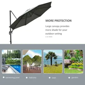 Heavy Duty Parasol Umbrella -