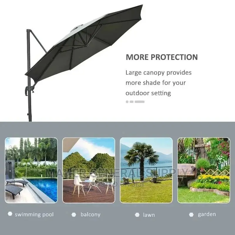 Heavy Duty Parasol Umbrella -